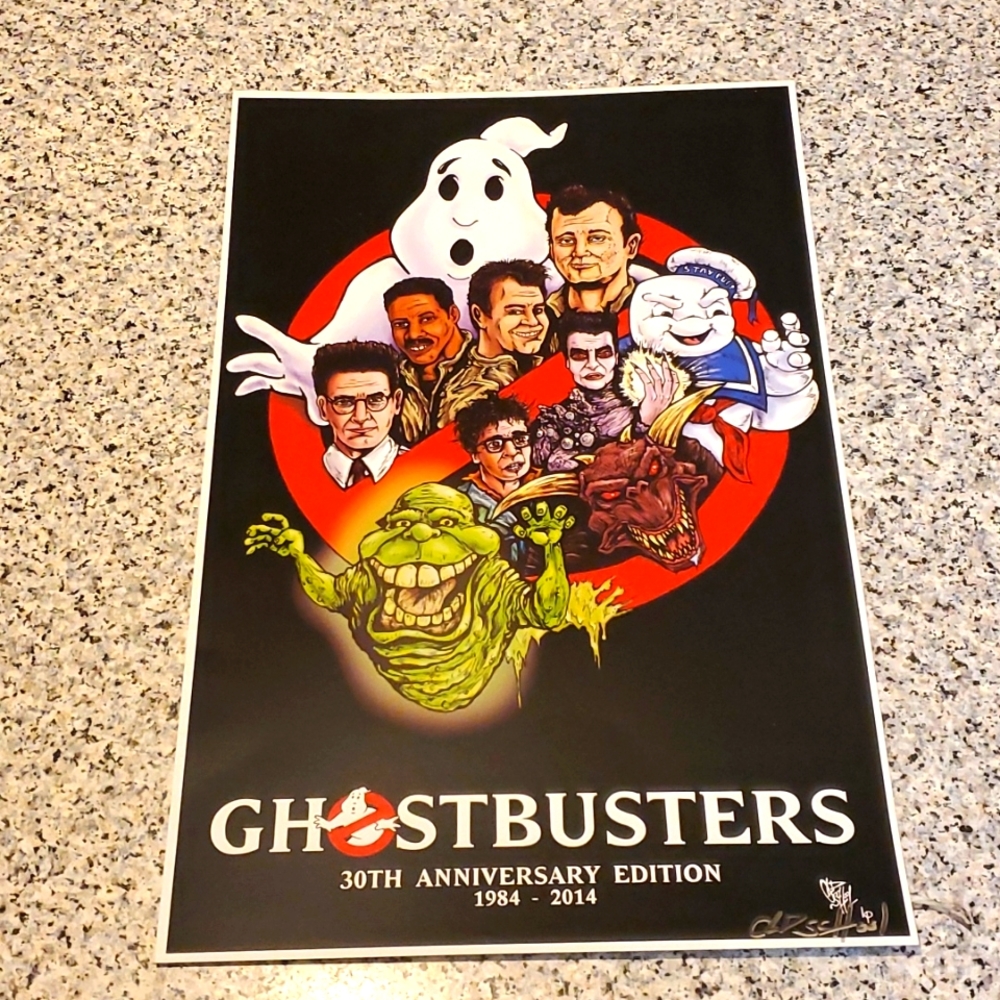 Ghostbusters 30th Anniversary Edition Poster